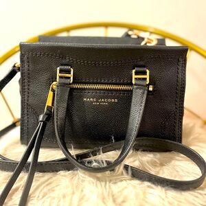 Marc Jacobs Mini Cruiser Pebbled Leather Crossbody Satchel 
NWOT
